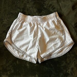 Nike Women's White Athletic Shorts